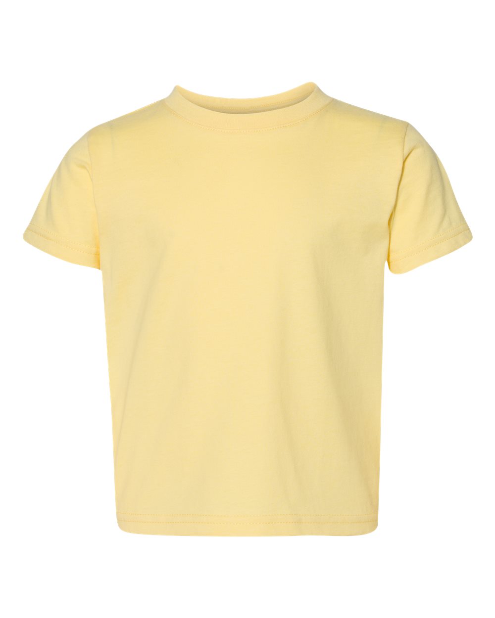 Toddler Fine Jersey Tee in Butter - flat front