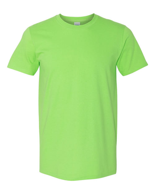 Unisex T-Shirt in Lime - flat front