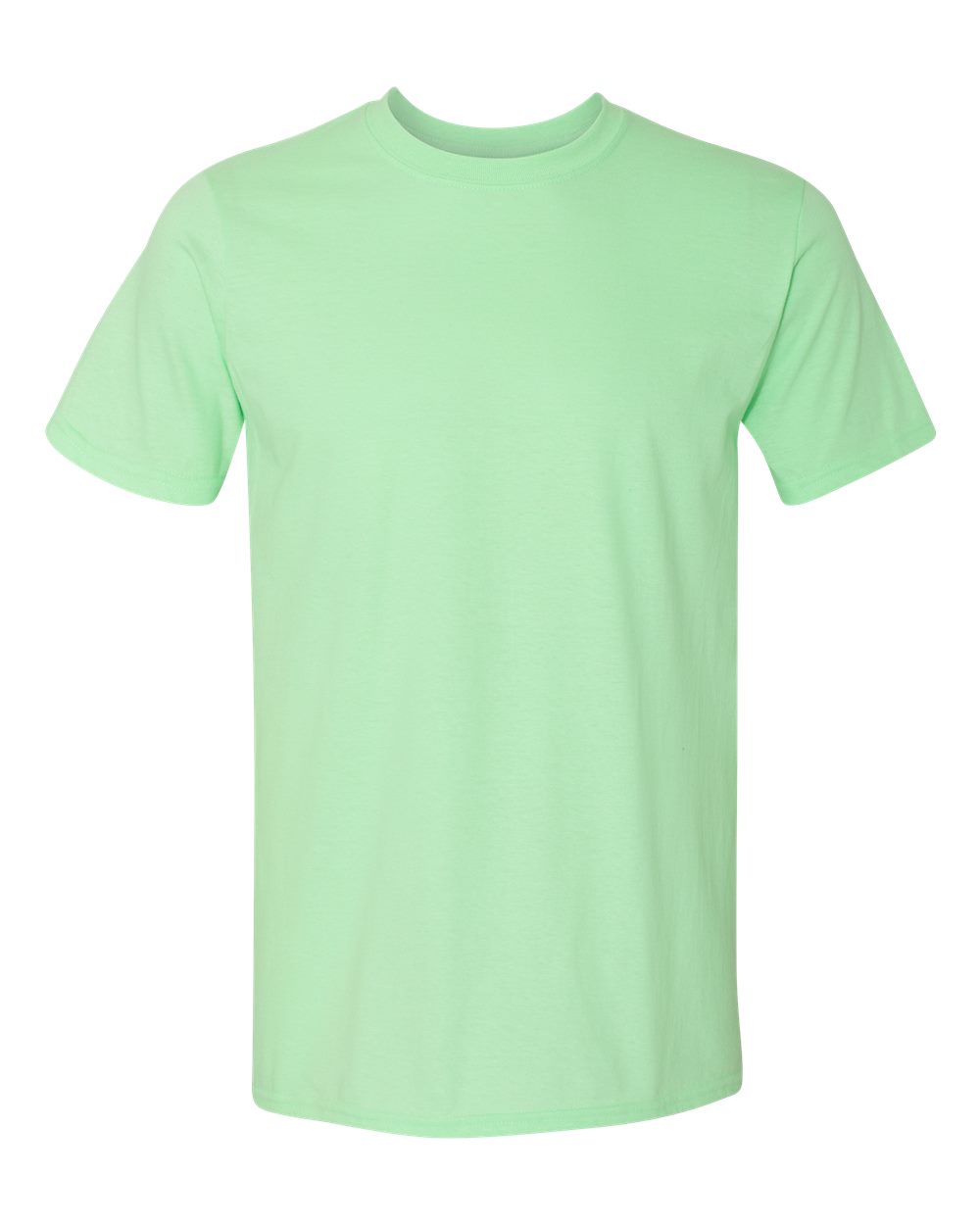 Unisex T-Shirt in Mint Green - flat front