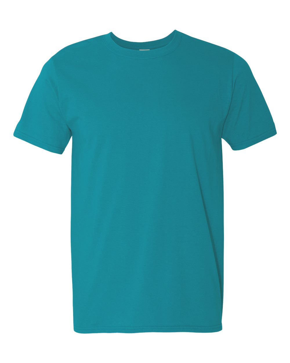 Unisex T-Shirt in Tropical Blue - flat front