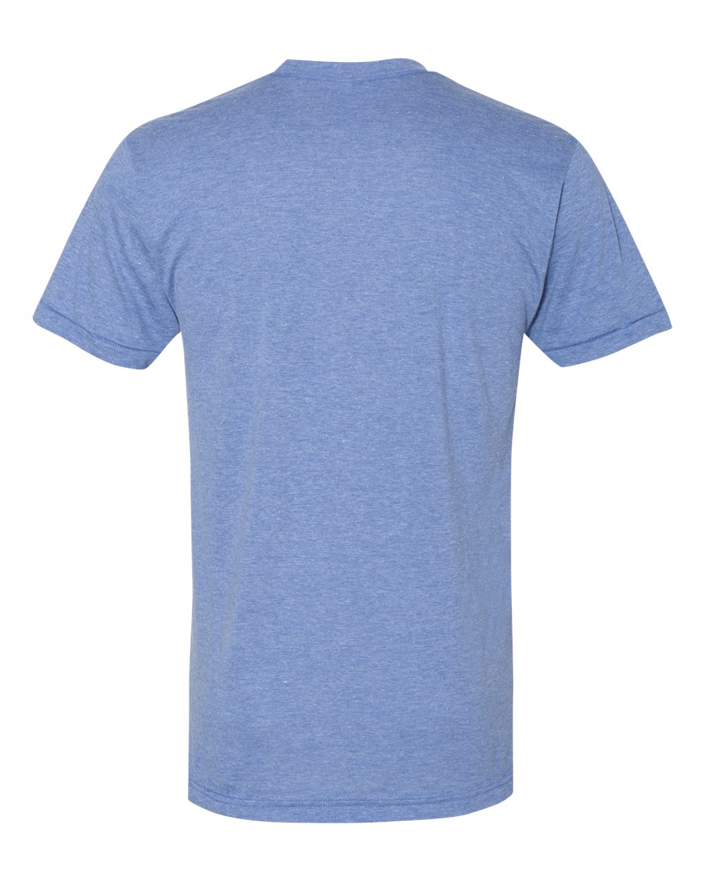 American Apparel Unisex Triblend Track Tee flat back
