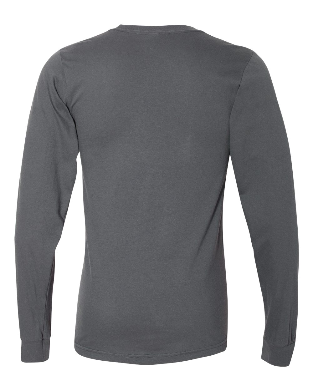 American Apparel Unisex Fine Jersey Long Sleeve Tee flat back