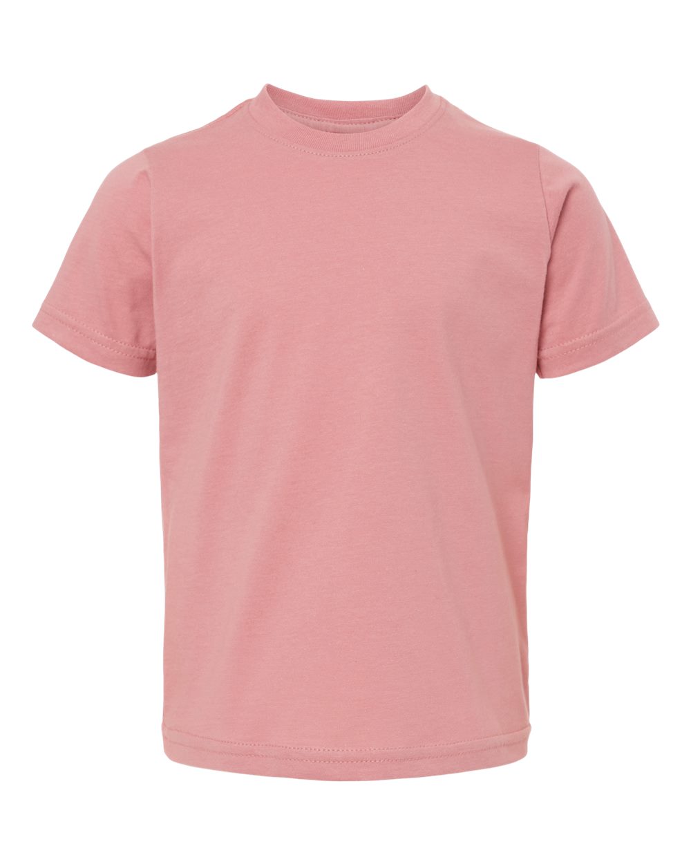 Toddler Fine Jersey Tee in Mauvelous - flat front