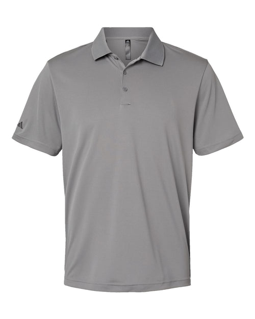 Men's Moisture-Wicking Performance Polo in Grey Three - flat front