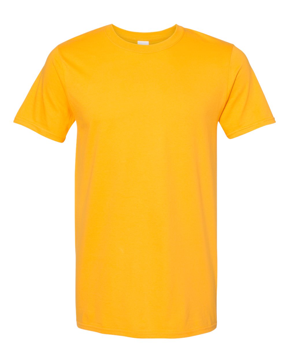 Unisex T-Shirt in Gold - flat front
