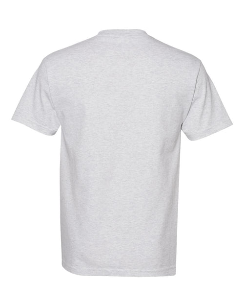 American Apparel Unisex Heavyweight Cotton Tee flat back