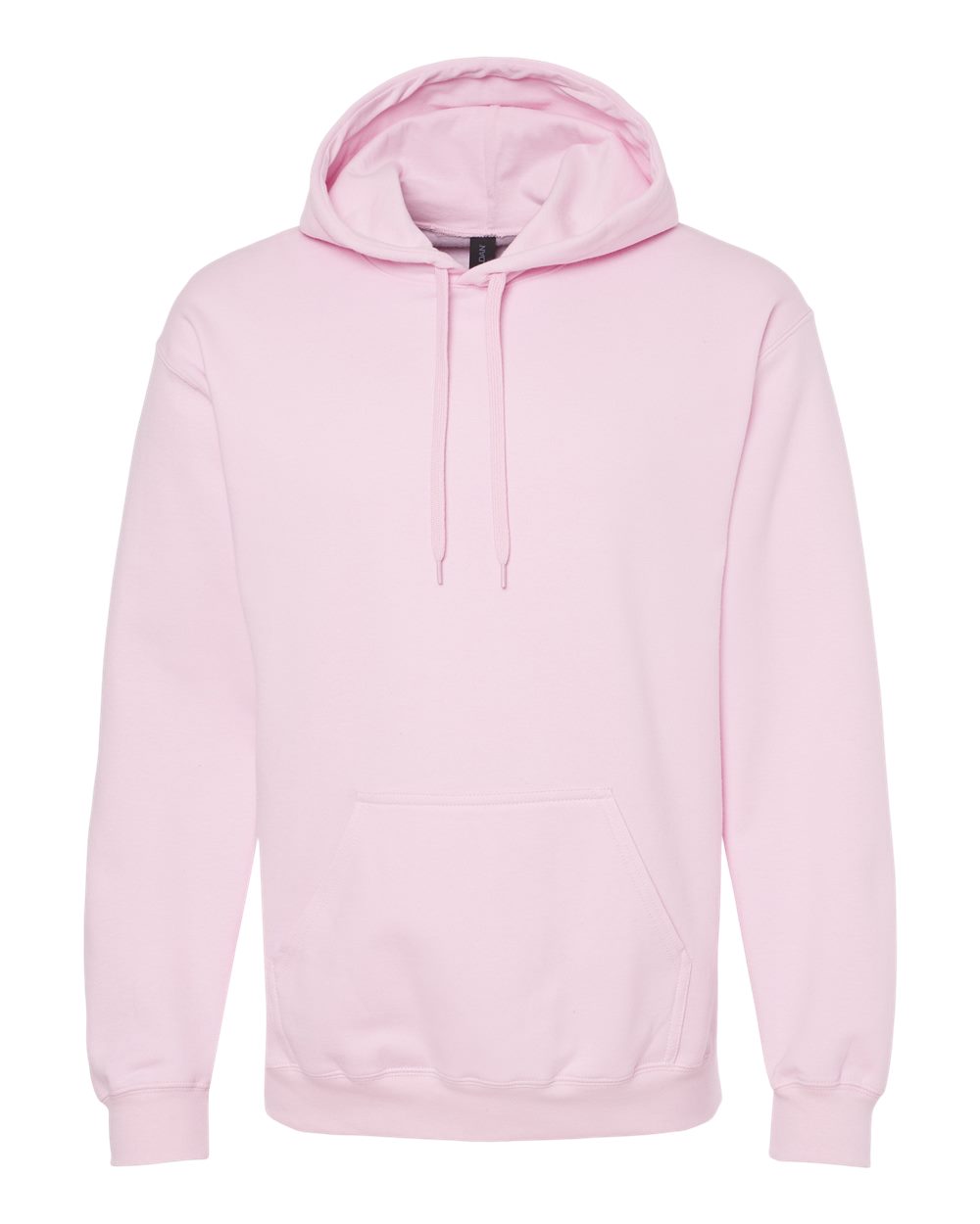 Unisex Hoodie in Light Pink - flat front