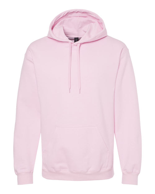 Unisex Hoodie in Light Pink - flat front