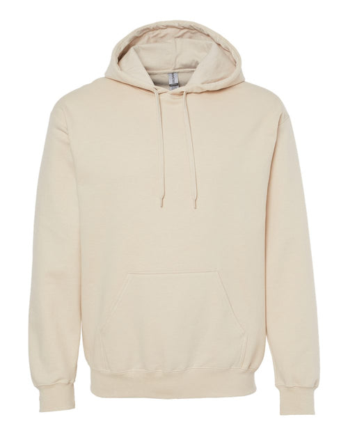 Unisex Hoodie in Sand - flat front