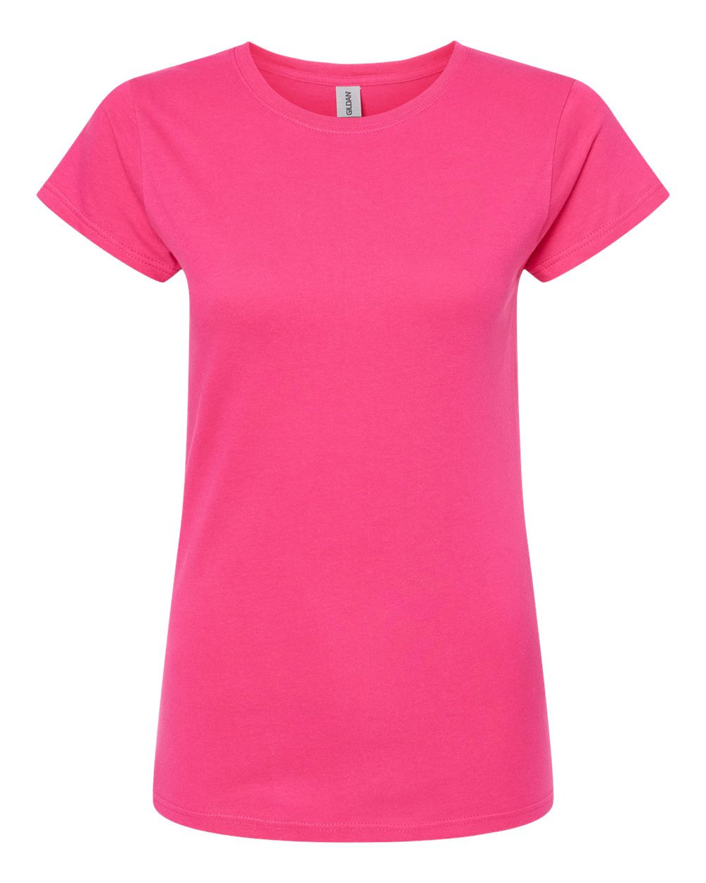Women's T-Shirt in Heliconia - flat front