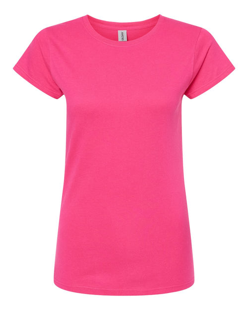 Women's T-Shirt in Heliconia - flat front