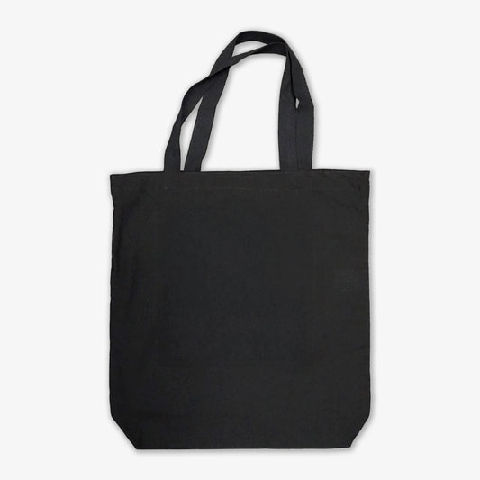 Light-weight Black Canvas Tote Bag | 100% Cotton