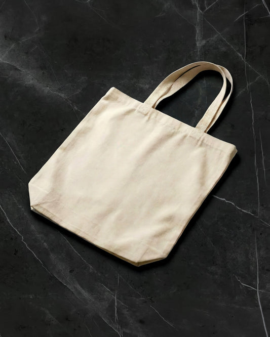 Light-weight Natural Canvas Tote Bag | 100% Cotton