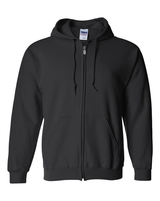 Unisex Full-Zip Hoodie | Heavy Blend Fleece | 17 Colours