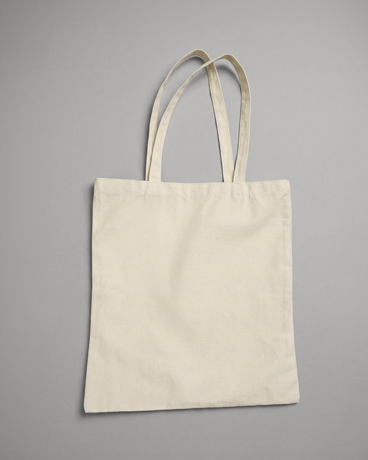 Premium Heavy-weight Natural Canvas Tote Bag | 100% Cotton
