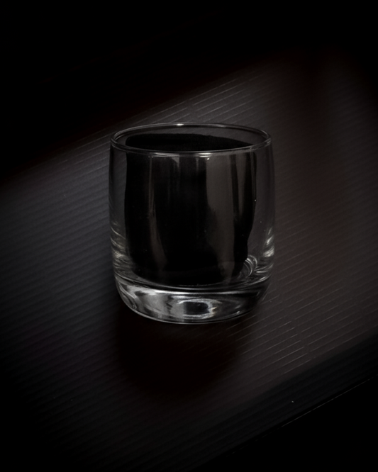 Minimalist Custom Frosted-Engraved Whisky Glass 10oz